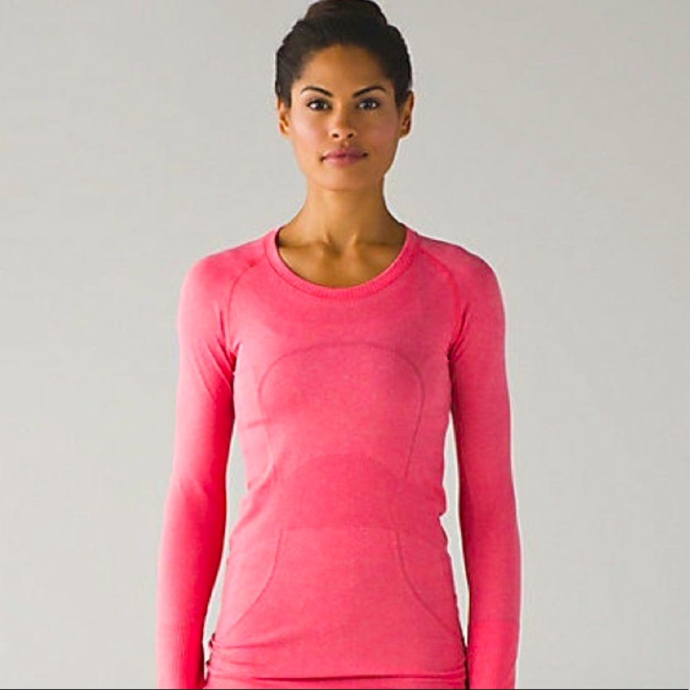 Lululemon Swiftly Tech Pink Shirt